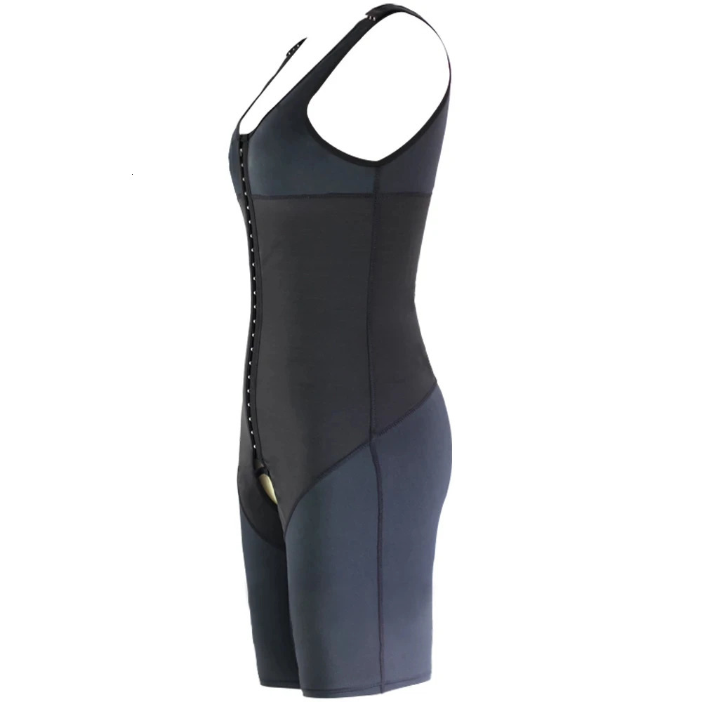 Aismz Compression Garments Fitness Corset Bodysuit Shapewear Shirt Girdle Shaper Liposuction Hip Lift Body Beauty Men Shapewear 240703