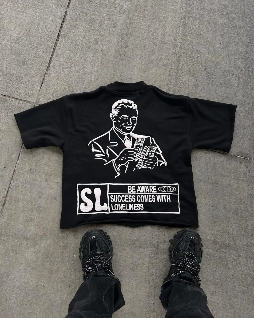 American Hiphop graphic t shirts print oversized gothic Smart Casual Harajuku streetwear graphic y2k tops goth men clothes 240703