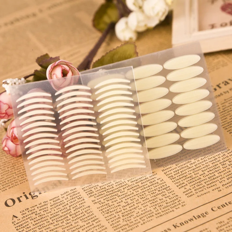 7201056PC Invisible Double Eyelid Tape Transparent Self-Adhesive Eyelid Tape Stickers Waterproof Fiber Stickers for Eyelid 240703