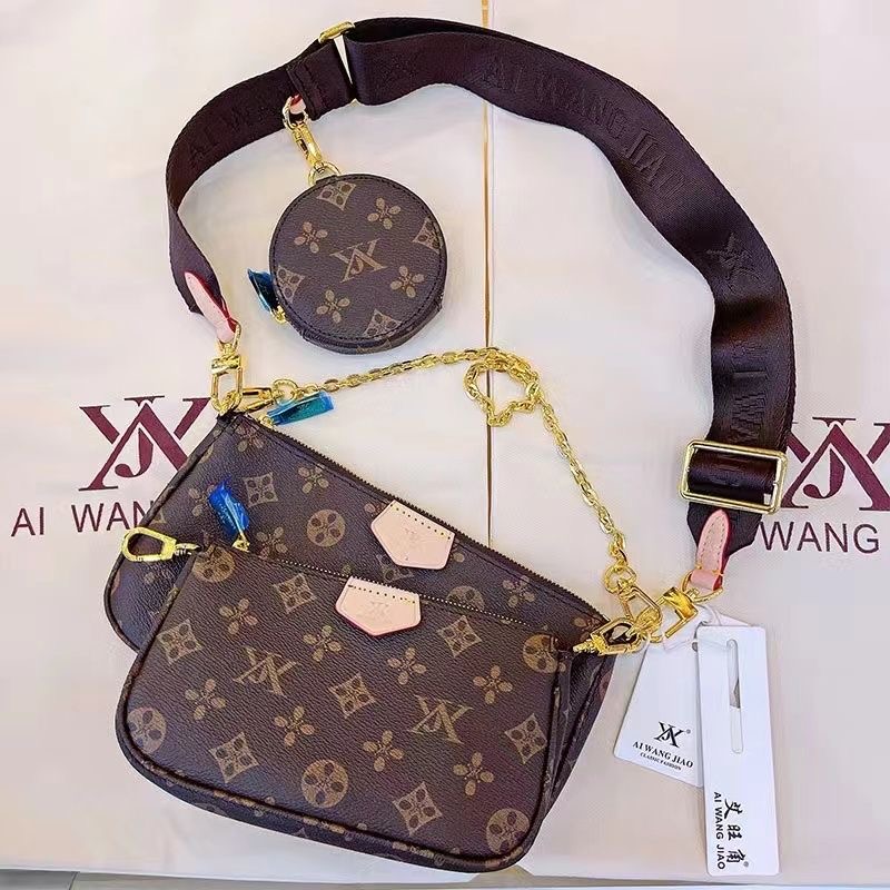 designer bag Multi Pochette top quality luxury wallets crossbody purses handbag bag shoulder bags women purse handbags dhgate 44813 cross body wa