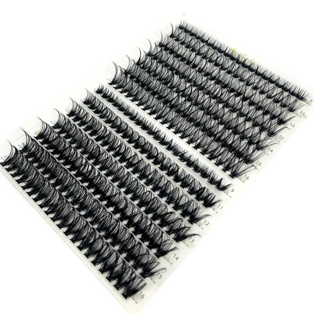 False Eyelashes 30D 40D 60D 80D Mixed Tray Individual Lashes 3D Russia Volume Eye Lashes Soft Natural Lashes Mink Lash Cluster False Eyelashes Q240703