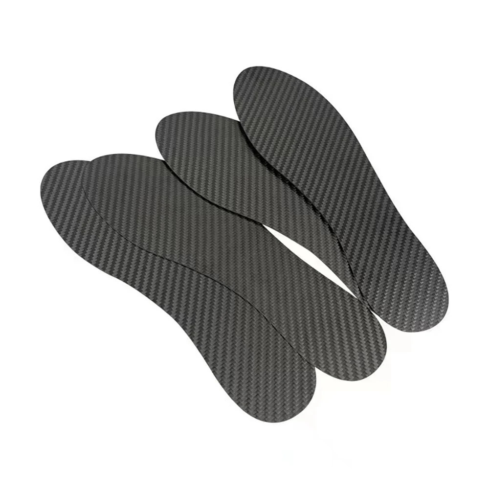 High-Quality 0.8mm1.0mm1.2mm thickness Carbon Fiber Insole Sports Insole Male Shoe-pad Female Ortic Shoe Sneaker Insoles 240703