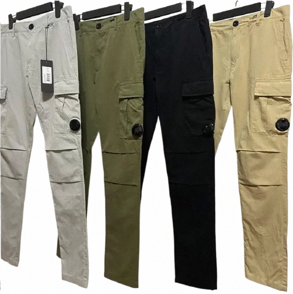 2023 Newest Gnt Dyed Cargo Pants One Lens Pocket Pant Outdoor Men Tactical Trousers Loose Size M-XXL