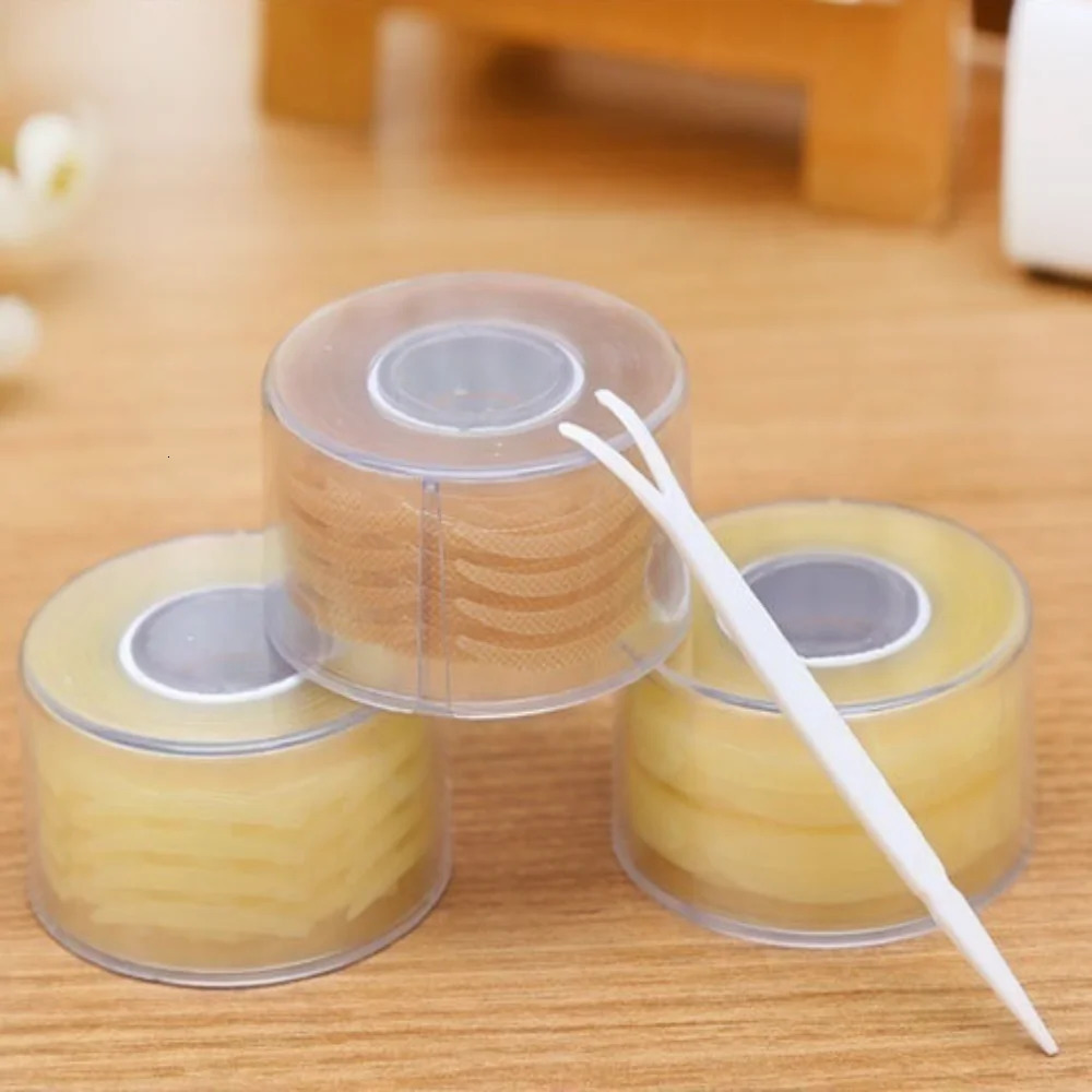 Fashion Lace Natural Mesh Tape Eye Lift Strips Double Eyelid Sticker Adhesive 240703