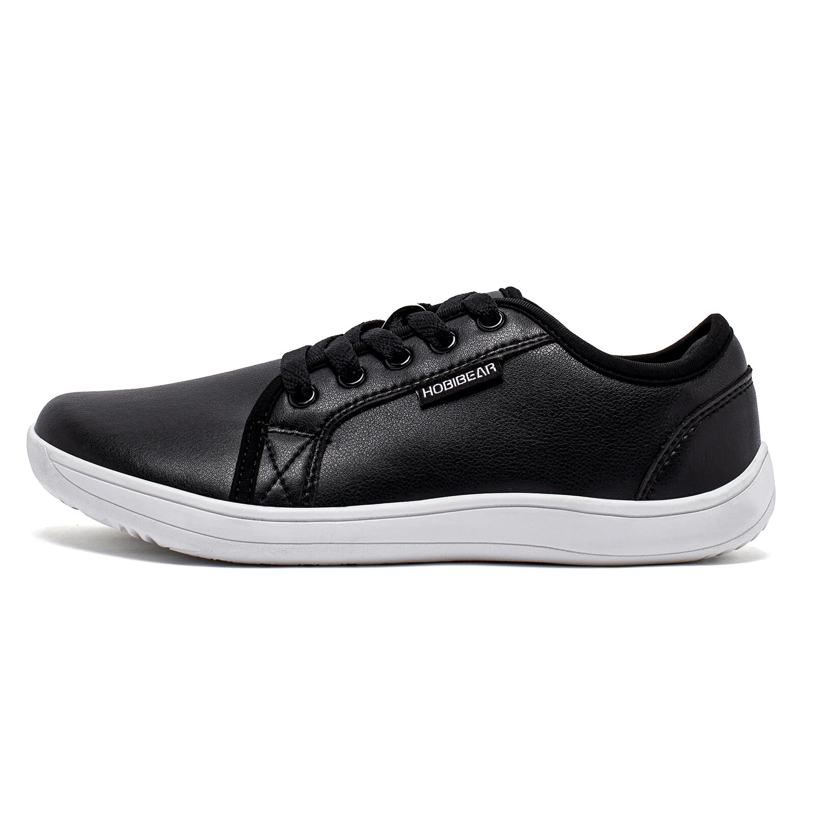 Minimalist Shoes Women Wide Toe Barefoot Zero Drop Shoes Leather Fashion Sneakers