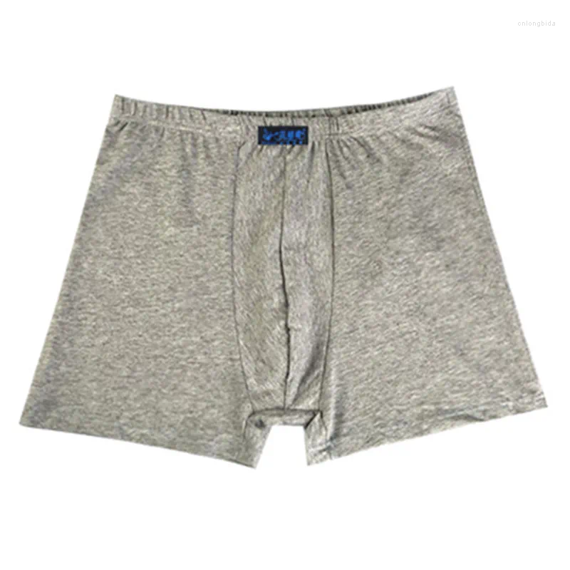 Underpants 3 Pcs Large Loose 8XL Male Cotton Underwear Boxers High Waist Breathable Fat Belts Big Yards Men's Plus Size