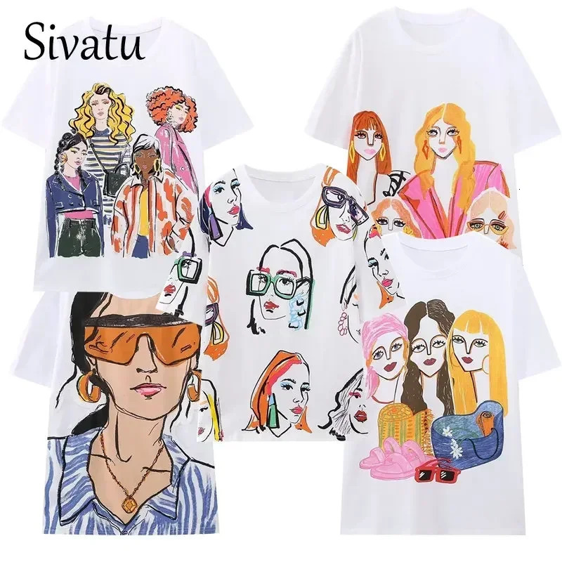 Traf ZR Womens Tshirts Summer Y2k Streetwear Fashion Girls Short Sleeve Tee O Neck T Shirt for Women Harajuku Tops 240627