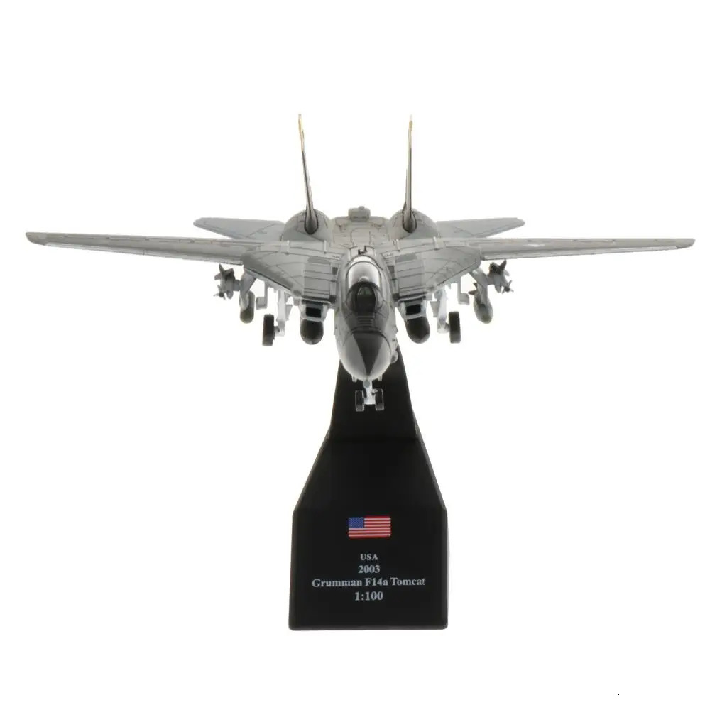 1 100 Diecast Model Toy F-14 Super Flanker Jet Fighter Aircraft 240702