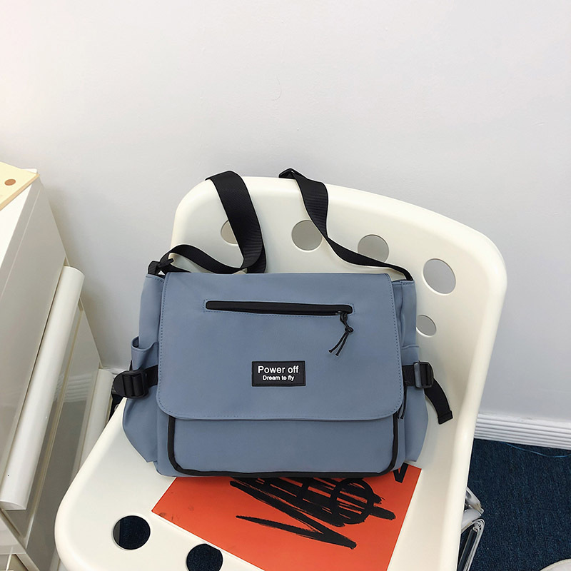 Crossbody Women Preppy Style Patchwork Color Shoulder Collage Student Messenger Bag waterproof Bags H7.4#25