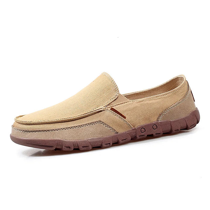 Leather Men S Shoe Summer Clothes Suitable For Extra Comfortable Sand Color Load Light Flexible Loafer tyu87 240703