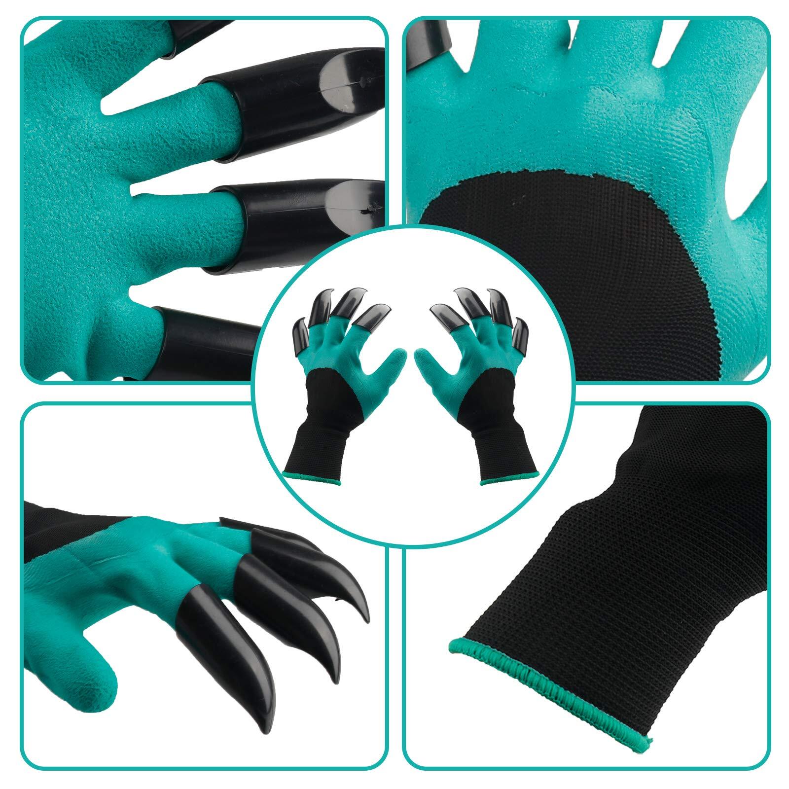 Nizivdy Garden Gloves with Claws Digging, Claw Gardening Gifts for Women