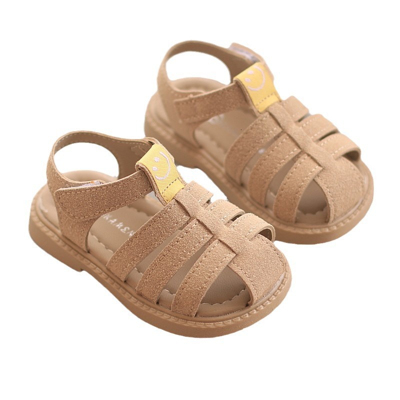Summer Sandals Women's Treasure Anti slip Soft Sole Men's and 0-1-3 Year Old Baby Walking Children's Shoes F704-