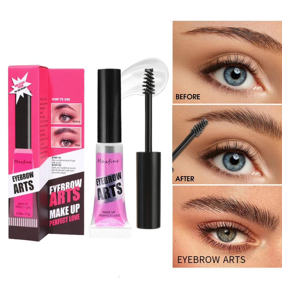 Clear Waterproof No Smudge Long Lasting Shaping Liquid Eyebrow Cream 240703