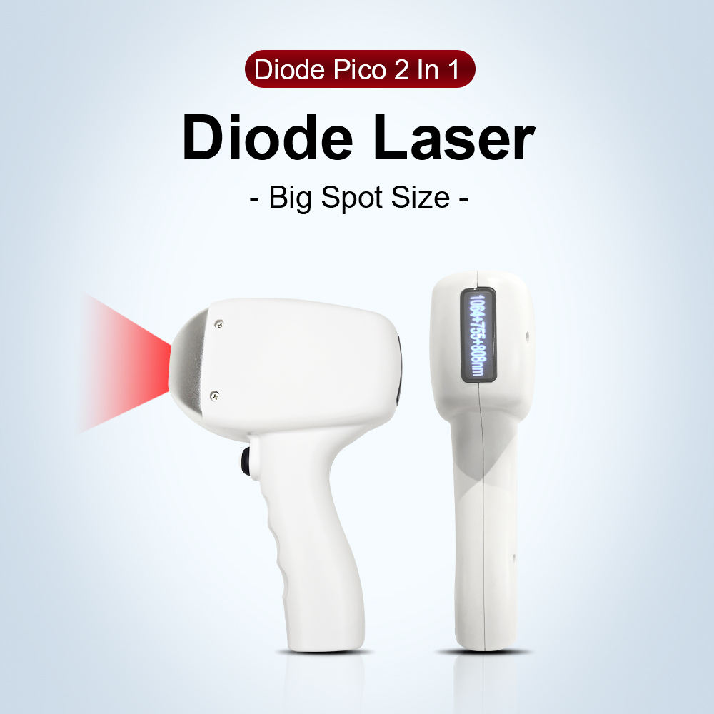2024 Multifunctional vertical yag laser nd 808nm diode hair removal tattoo laser picosecond machine