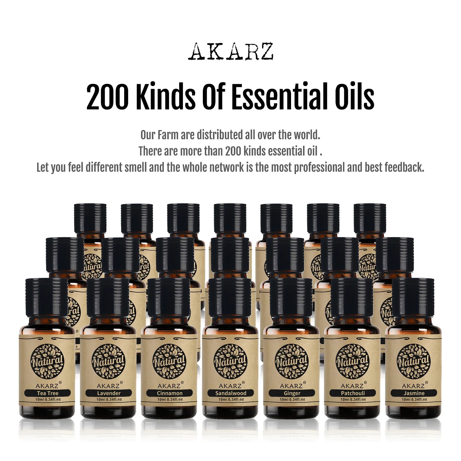 AKARZ Musk Essential Oil Natural Aromatherapy Relieve The Nerve Balance Mood body face care Musk Oil 240704