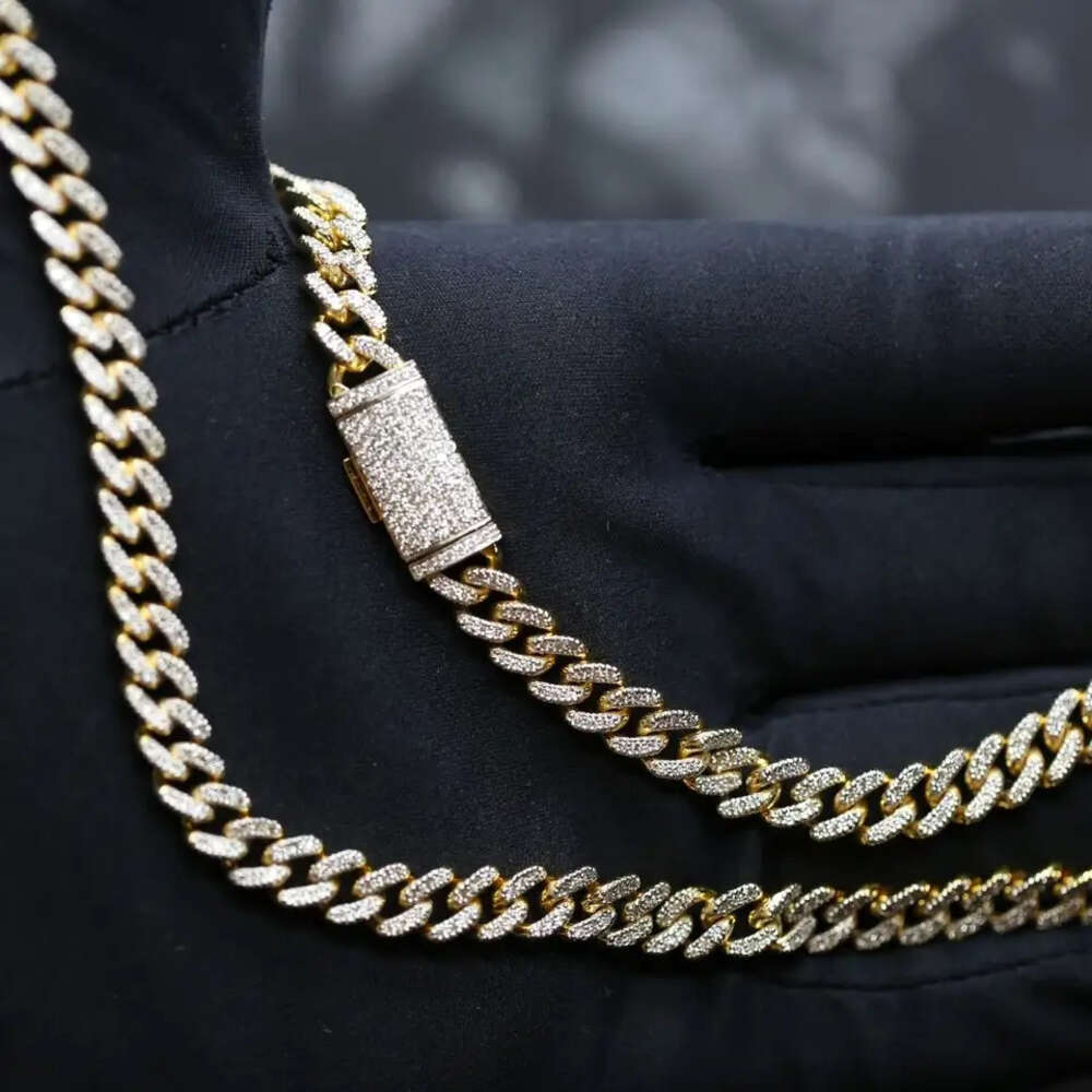 Bulk Supply New Design Hip Hop New Wholesale Diamond Cuban Link Chain for Women Mens Fine Jewelry
