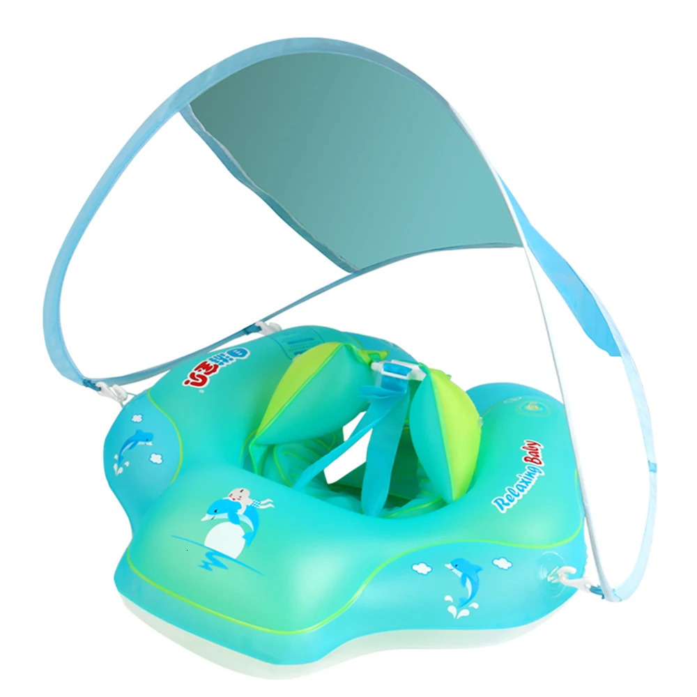 Upgrades Baby Swimming Float Inflatable Infant Floating Kids Swim Ring Circle Bathing Summer Toys Float Ring Toddler Pool Float 240624
