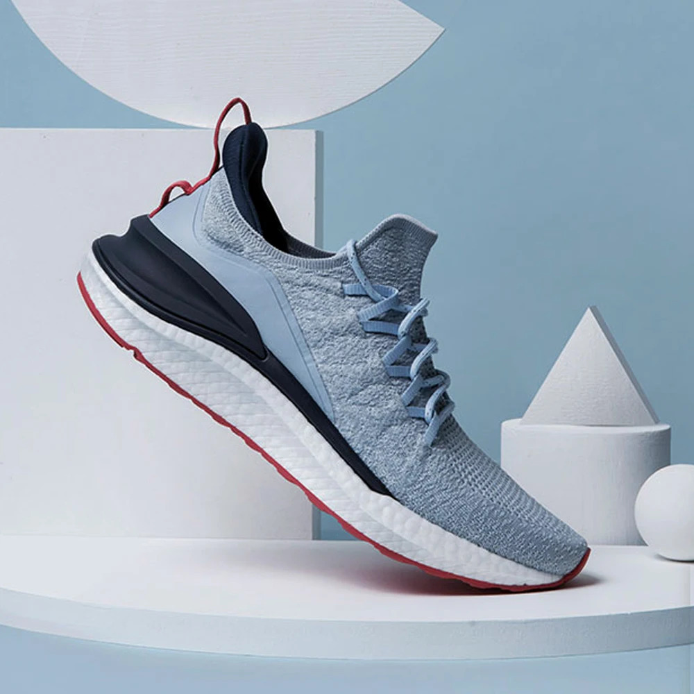 Original Xiaomi Mijia Men's 4 Running Air Cushioning Breathable Sneakers For Men Sports Shoes