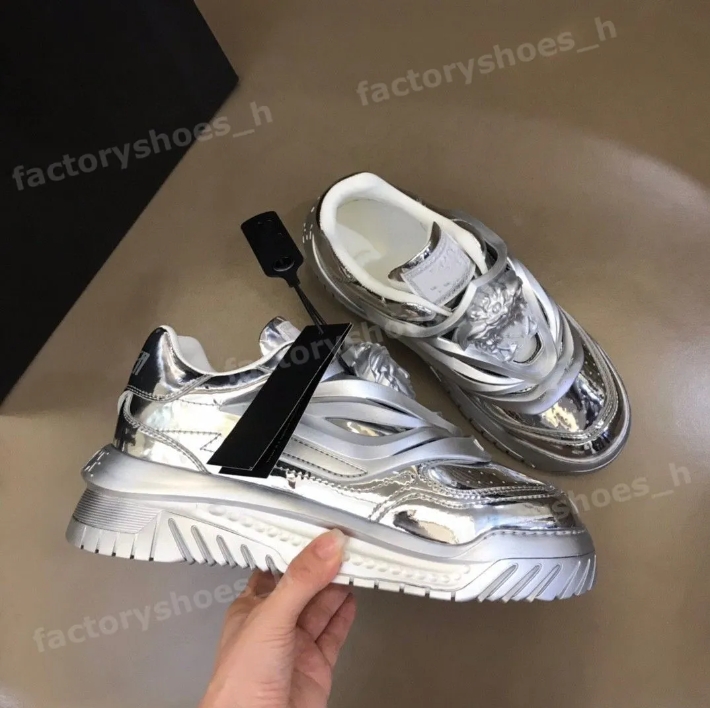 Designer Trainers Men Shoes ODISSEA Sneakers Women Trainer Platform Sneaker Calfskin Trainer Rubber Trainers Thick Soles Casua Shoe Size 35-45