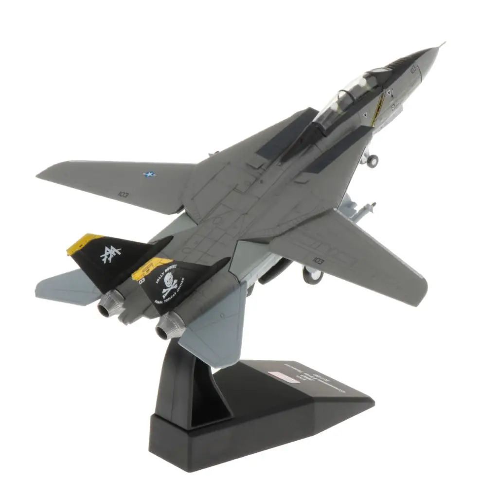 1 100 Diecast Model Toy F-14 Super Flanker Jet Fighter Aircraft 240702