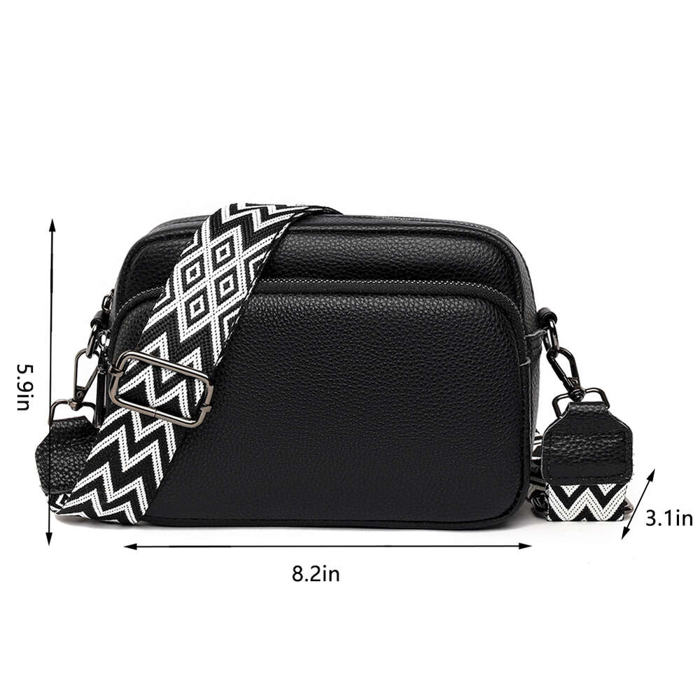 Women 2024 New Genuine Leather Simple Design Trend Crossbody Bags High Quality Female Cowhide Ladies Shoulder Bag H7.4#18.9