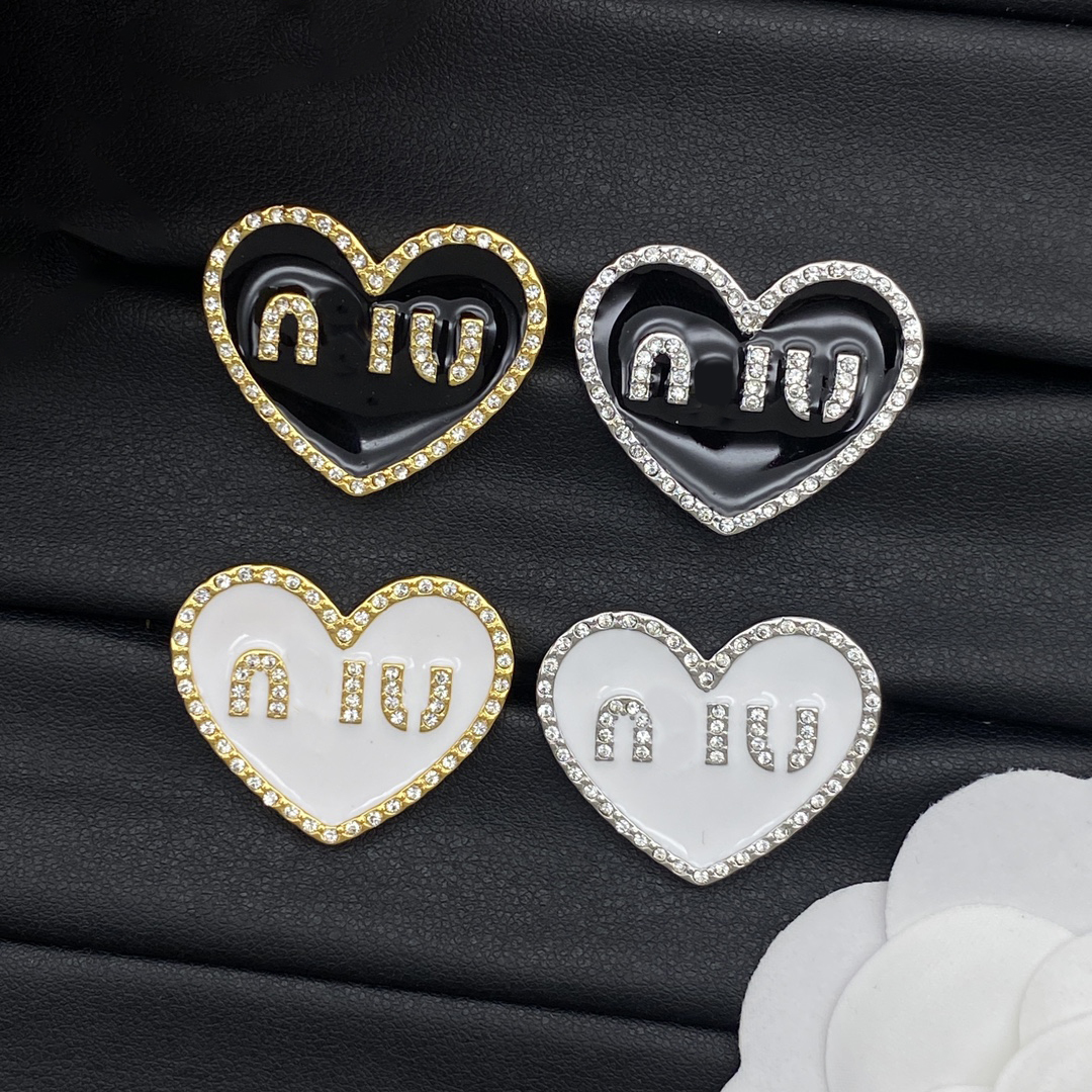 Designer Brooch Gold Plated Brand Letter Crystal Rhinestone Pin Jewelry Christmas Party Gift Accessorie