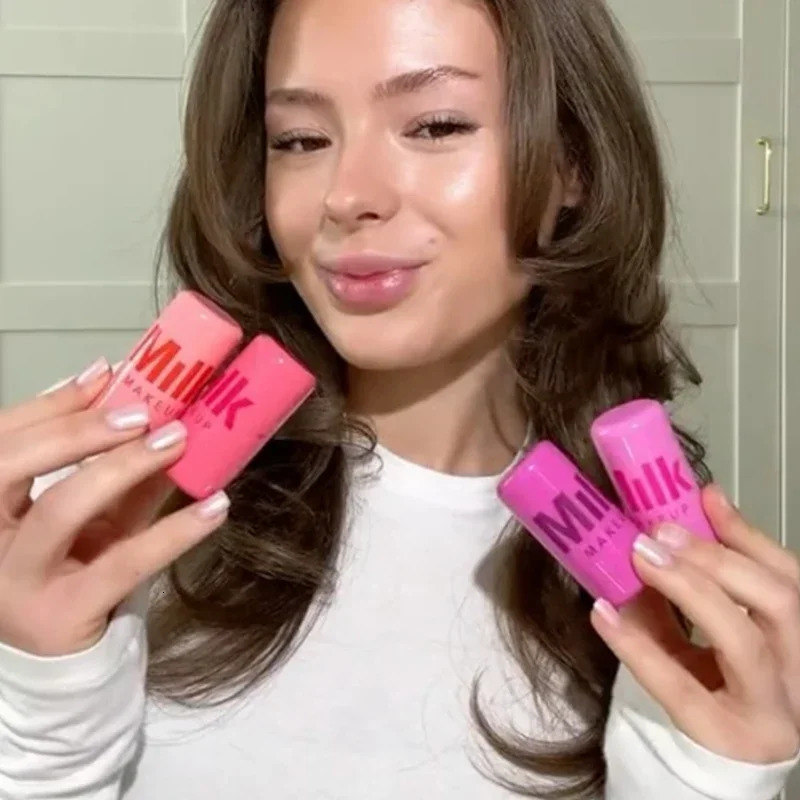 Original Milk Makeup blush stick cooling water jelly tint jelly blush stick watercolor multi-use matte blush lip tinted makeup 240704