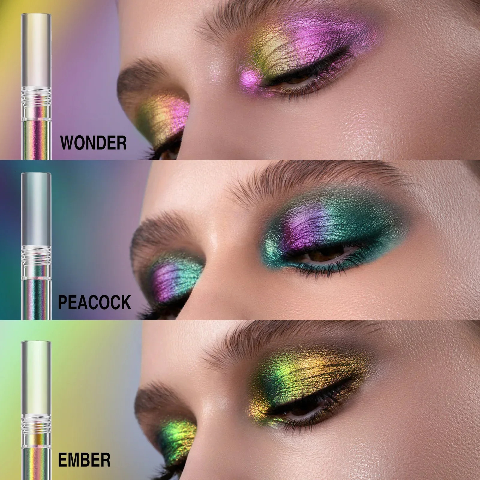 Chameleon Liquid Eyeshadow Professional Liquid Eyeshadows Glitter Shiny Lasting Eye Shadow Fashion High Quality Makeup Cosmetics 240704
