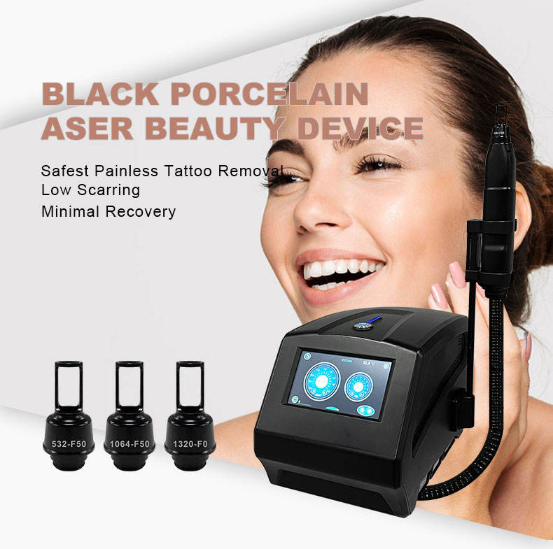 ND YAG Laser Tattoo Removal Machine Q Switch pico 532nm 1064nm Carbon Peeling Picosecond Laser Beauty Equipment With CE Approved