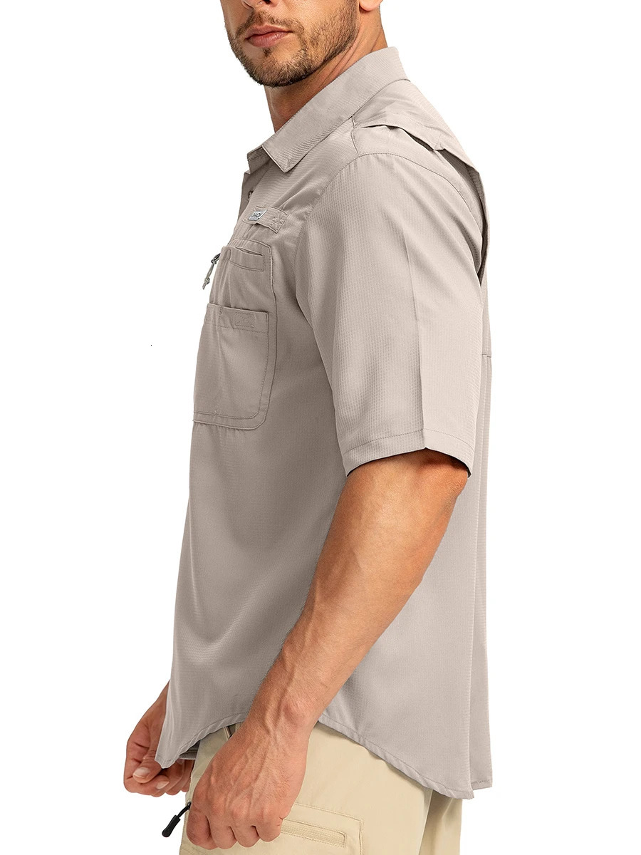 G Gradual Mens UPF 50 Short Sleeve PFG Fishing Shirt 240624