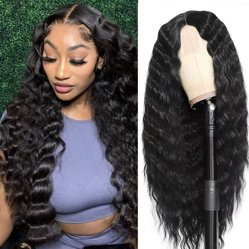 wholesale Lace Wigs Human Hair Wig Honey Blonde Ombre Brazilian Brown Colored Deep Water Wave Frontal Highlight Curly Bob 28 30 Inch Front