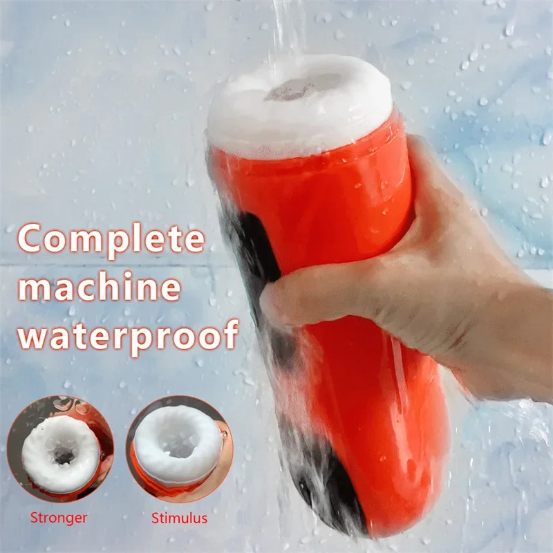 Massager Head Automatic Man Masturbator Heated Vagina Toys For Aldult Xxx Suckin Industrial Vagina Cup Sex Tooys For Man Toys 240627
