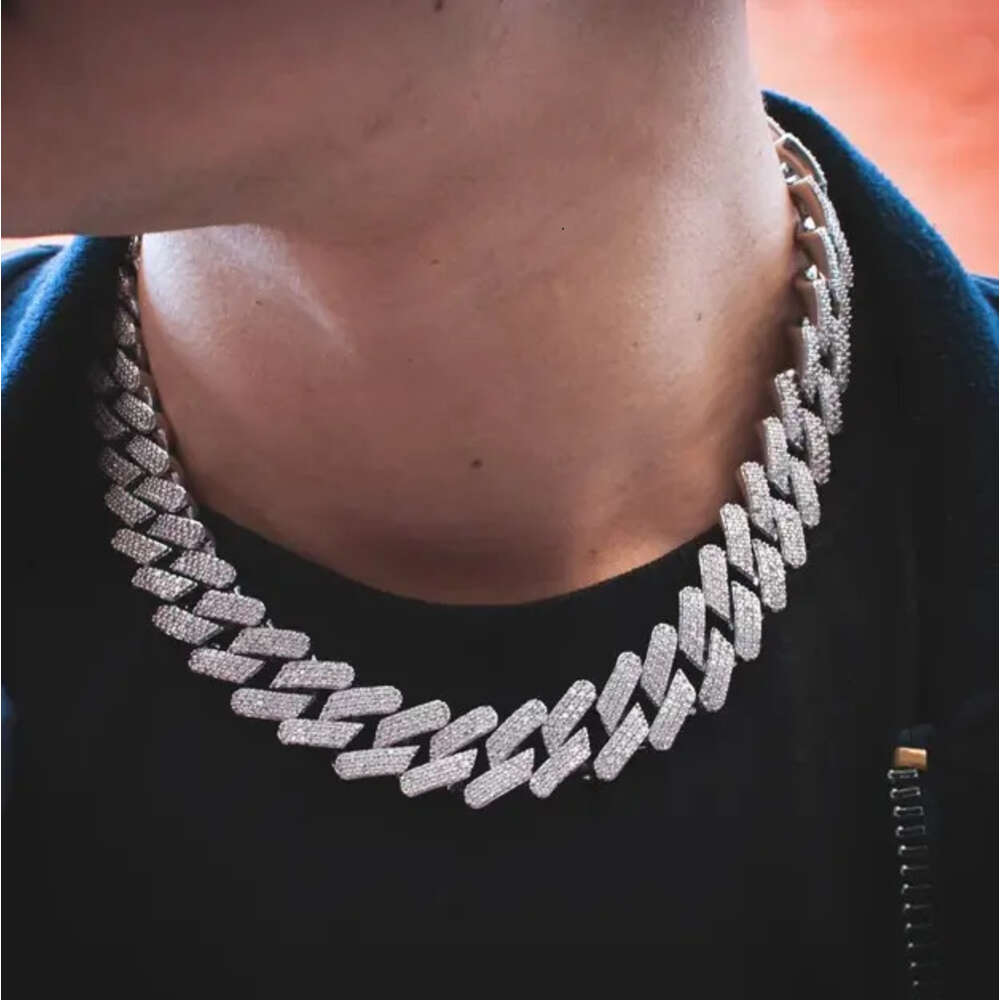 Bulk Supply New Design Hip Hop New Wholesale Diamond Cuban Link Chain for Women Mens Fine Jewelry
