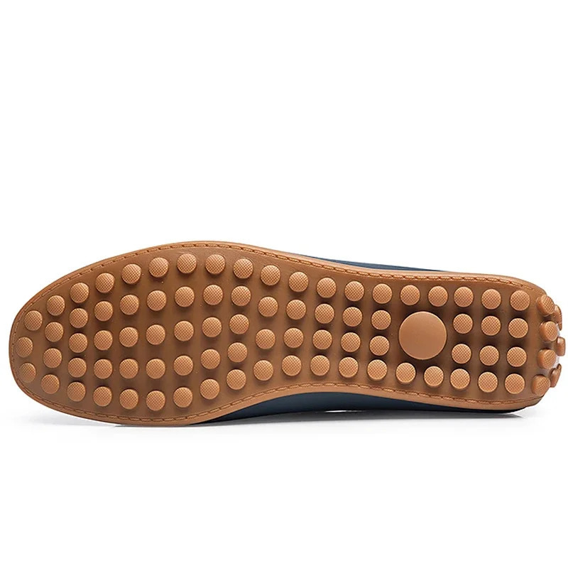 Men Boat Shoes Leather Mens Loafers Lightweight Sneakers Italian Breathable Slipon Driving Casual Size 47 for Male 240702