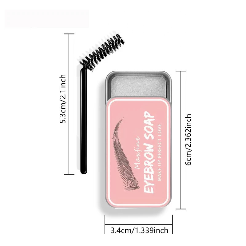 Waterproof Transparent Eyebrow Soap Long-Lasting Natural Wild Brow Styling Eyebrow Makeup 240703