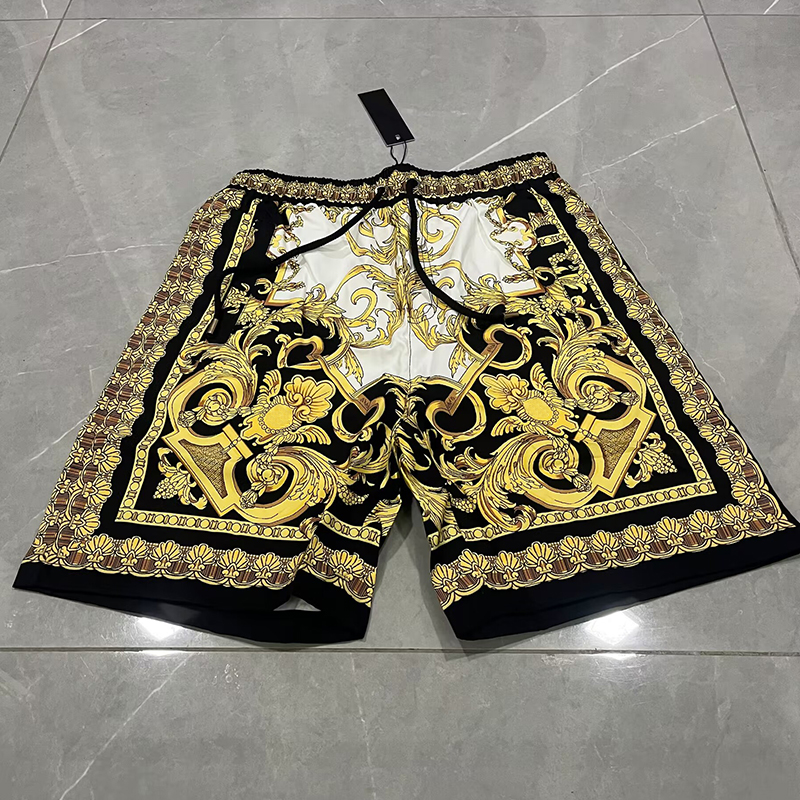 Men's Luxury Printed Beachwear High Quality Italian Designer Fashion Waterproof Nylon Swim Pants M-3XL