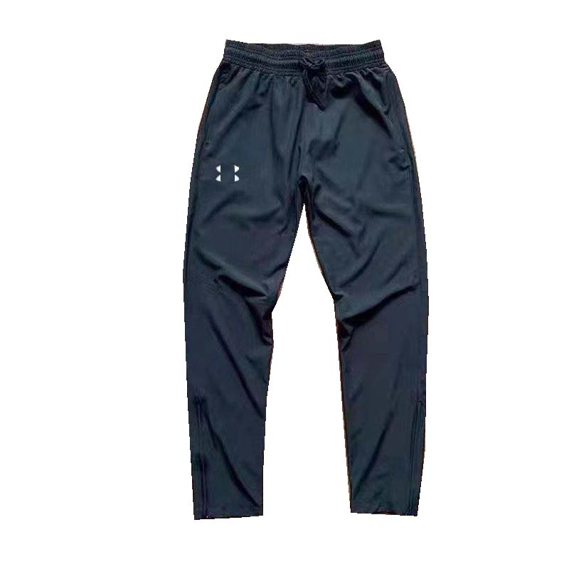 Summer trend thin Brand Designer UA mens Quick drying training casual training sportswear pants fitness running breathable small foot zippered joggers Long pants