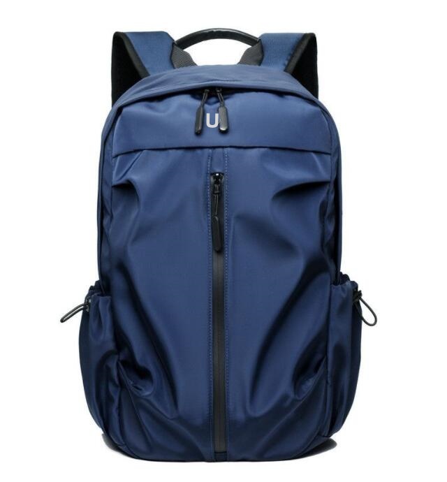 Lemon Simple Casual Mens Backpack Waterproof Business Computer Travel Student Bag