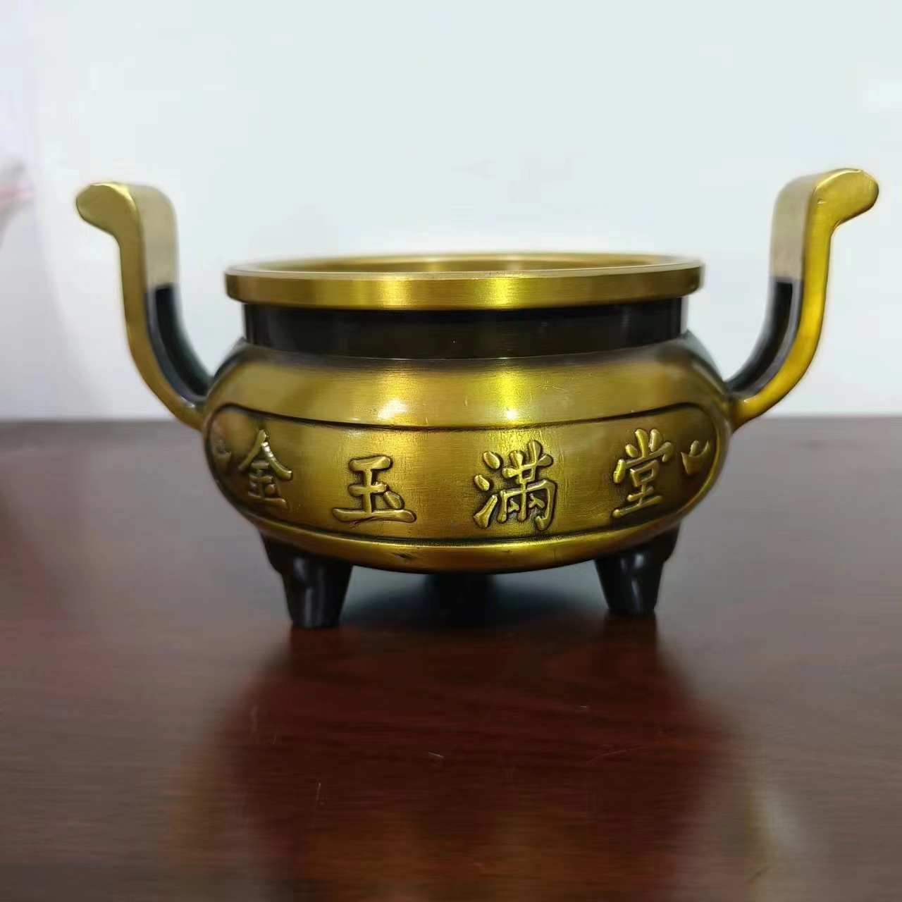 Brass Incense Burner Antique Home Study Incense Products Inspection Incense Burner Offering Stove