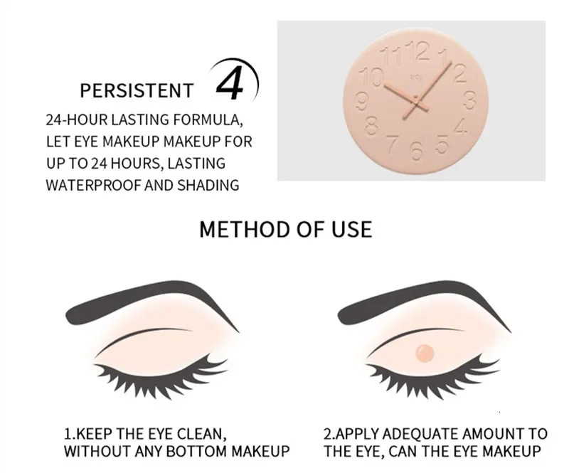 Eyes Base Waterproof Cream Makeup Primer Gel Eye Under Shadow Cosmetic Lasting Prolong Base Primer 5ml Maquiagem 240704