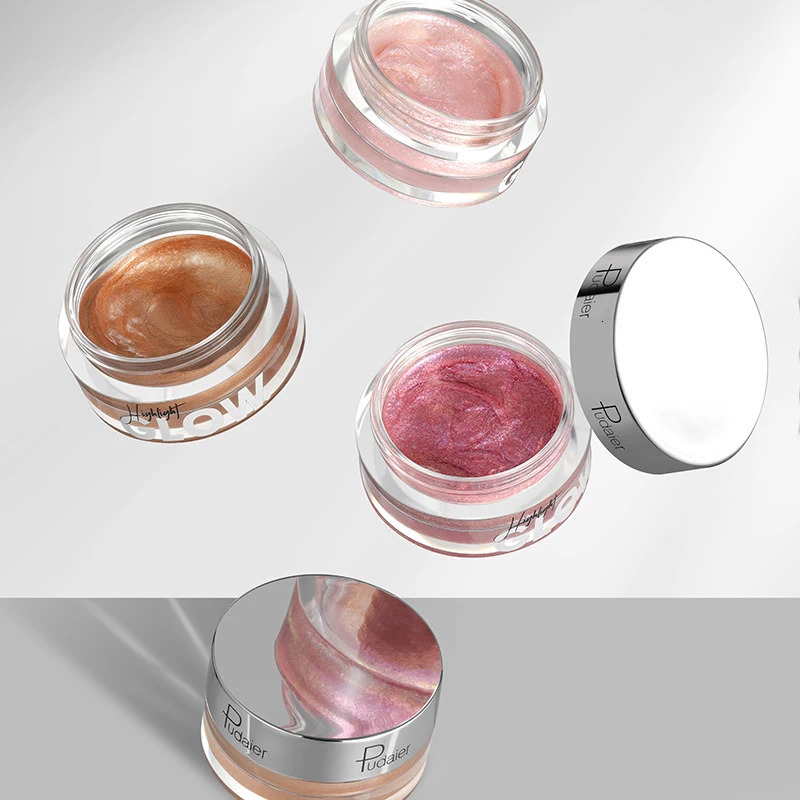 Pearl Glitter Mashed Potatoes Eye Shadow Gel Cream Liquid Highlight Face Body Diamond Brighten Shimmer Natural Contour Makeup 240704