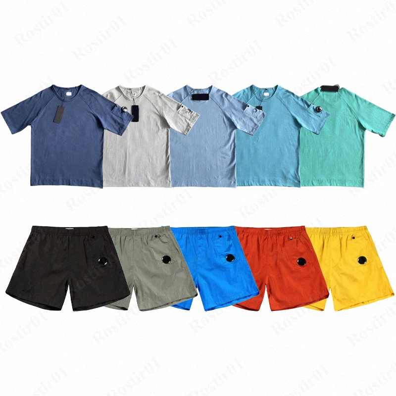 cp short designer mens shorts single lens pocket for shirt classic color baggy beach pants jogging casual quick drying sweatpants C5g8#