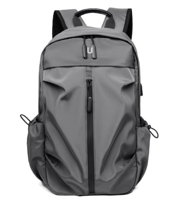 Lemon Simple Casual Mens Backpack Waterproof Business Computer Travel Student Bag