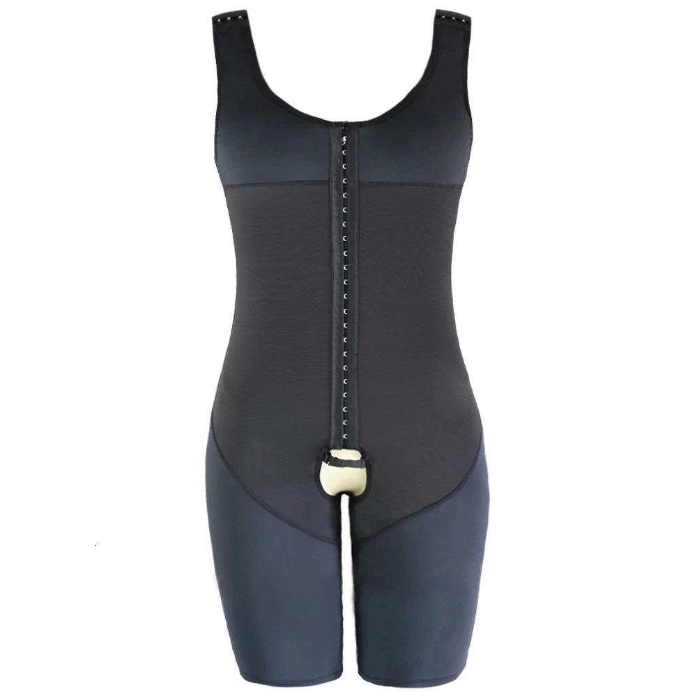 Aismz Compression Garments Fitness Corset Bodysuit Shapewear Shirt Girdle Shaper Liposuction Hip Lift Body Beauty Men Shapewear 240703