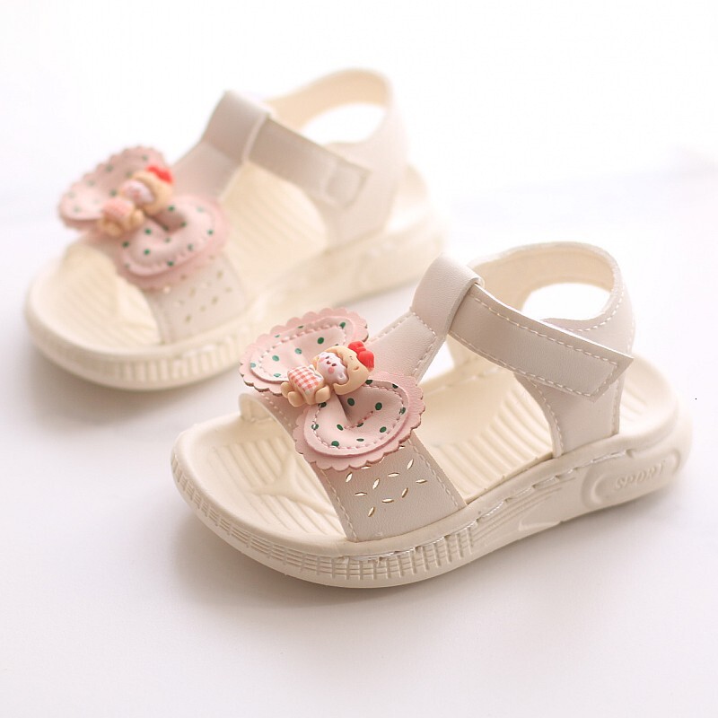 Baby Bow Princess Style Summer New Little Girl Sweet Children's Beach Sandals F704-20