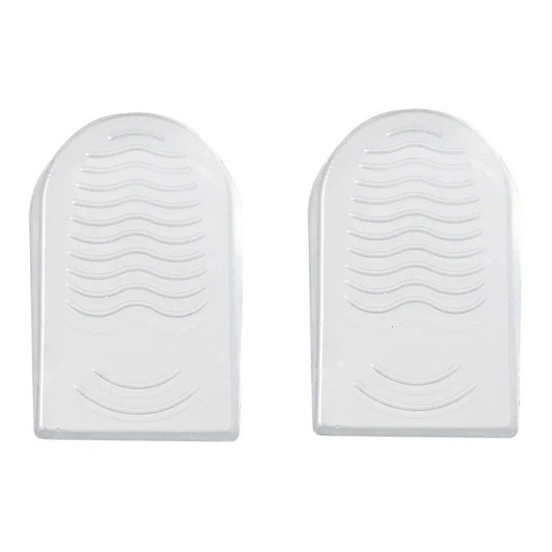 Wholesale Men 1.8cm 2.5cm 3cm Silicone Gel Height Increase Insole Shoe Foot Care Protector Cushion Arch Taller Support Foot Pad 240703