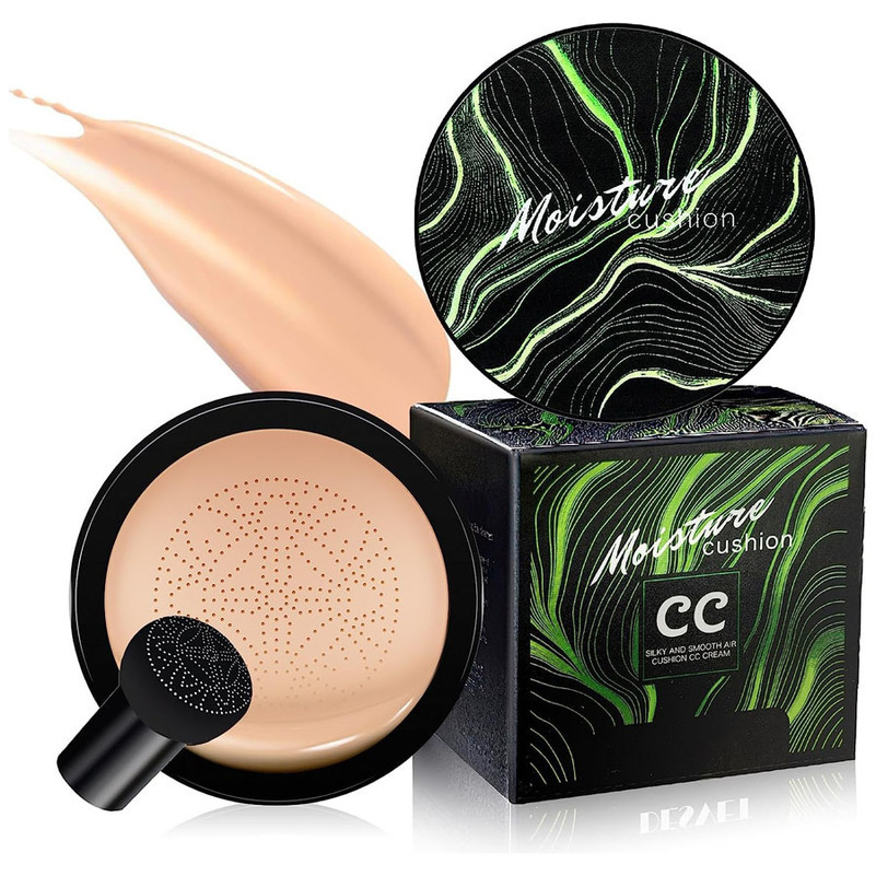 Mushroom Head Air Cushion BB Cream Moisturizing Concealer Lasting Nude CC Liquid Foundation Even Skin Tone Makeup Base Primer 240704