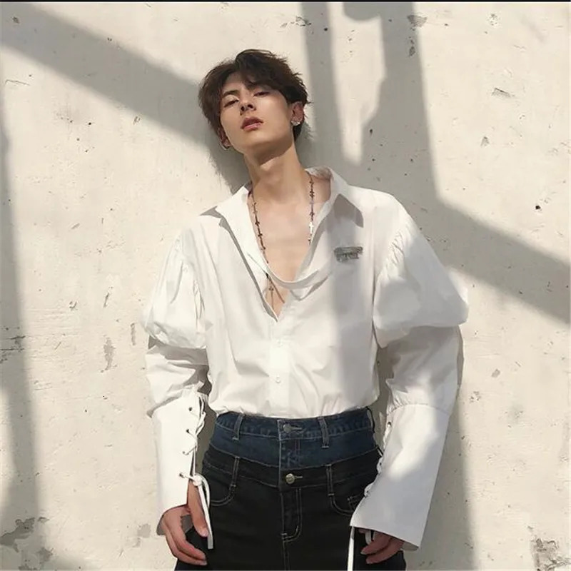retro sleeve shirt summer Korean fashion cotton long sleeve M-6XL Large size shirt 240615