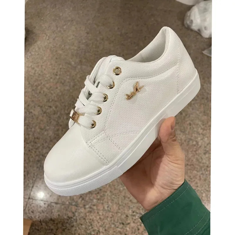 Large Size Casual Sneaker for Women Sports Shoes Womens Autumn Flat Walking Tennis Gym Shoes Sneakers 240704
