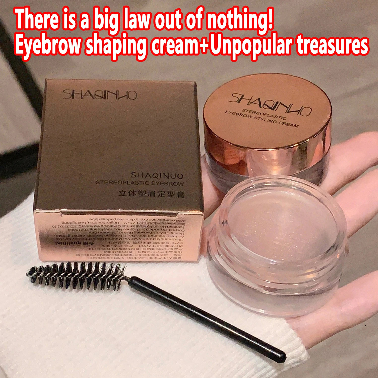 Eyebrow Styling Gel Brows Wax Sculpt Soap 1pc Waterproof Long-Lasting 3D Feathery Wild Brow Styling Easy To Wear Makeup Eyebrow 240703